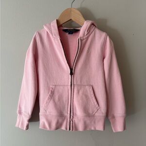 Polo Ralph Lauren pink girls zip up